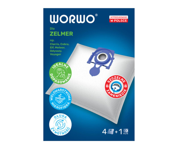 WORWO WORKI NIEBIESKI ZELMER ZMB02 /KPL4 - 1504919 - zdjęcie 4